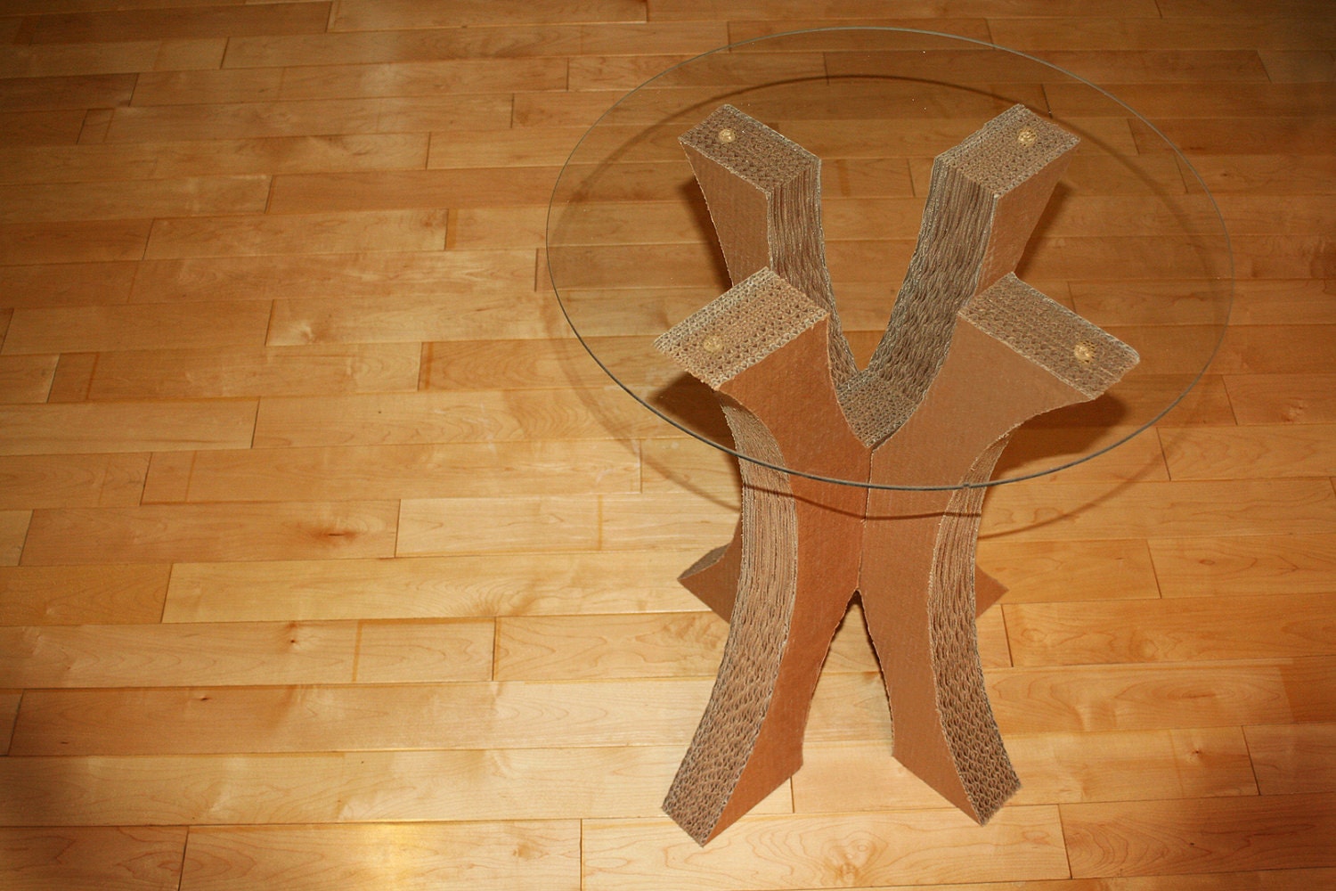 Cardboard Side Table