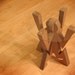 Cardboard Side Table - Human