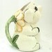 Milk Pitcher Handpainted Chubby Pig Ceramic Vintage