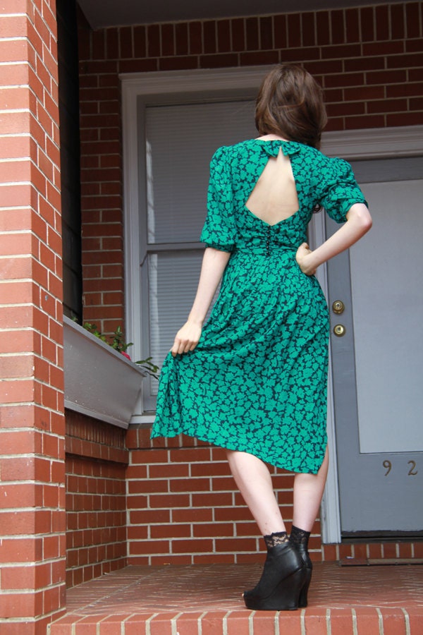 Upcycled Vintage Hi-Lo Vixen Party Dress