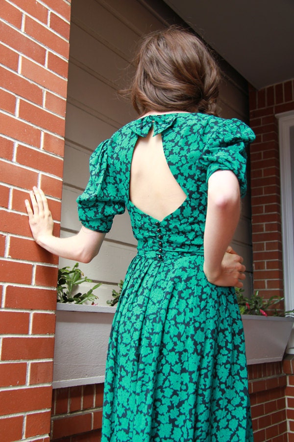 Upcycled Vintage Hi-Lo Vixen Party Dress