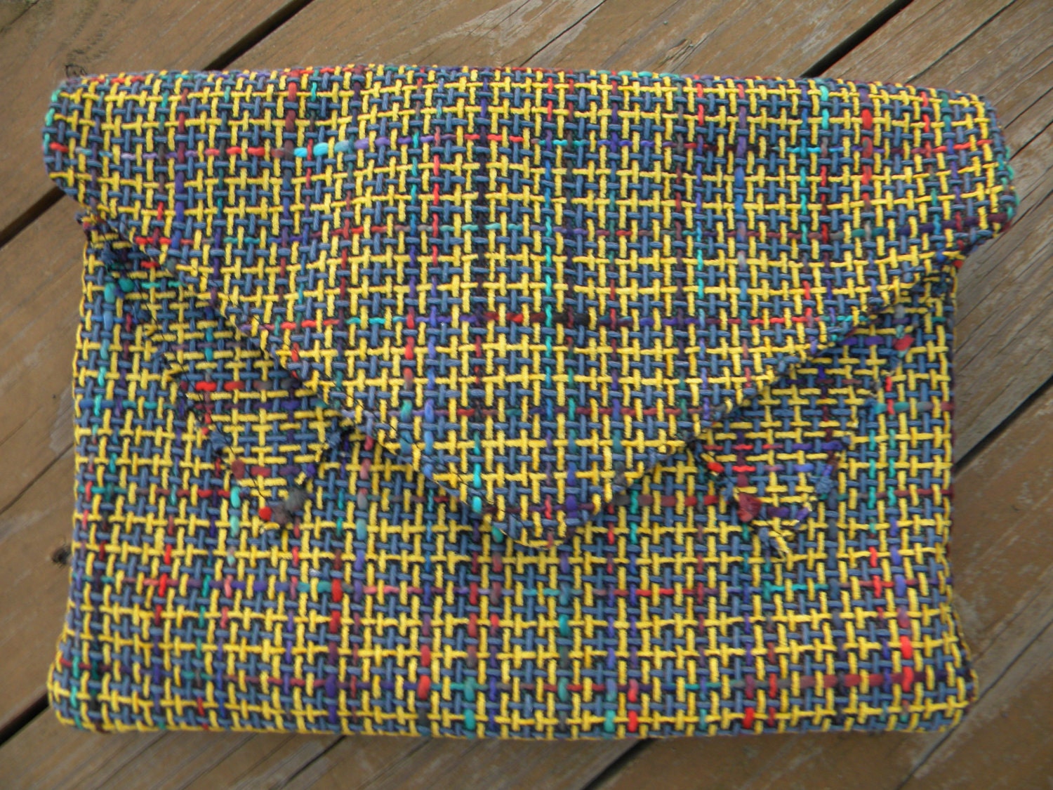 Crayola Tweed Statement Clutch