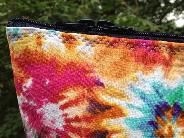 SALE - Tie-Dyed Statement Clutch - Last One