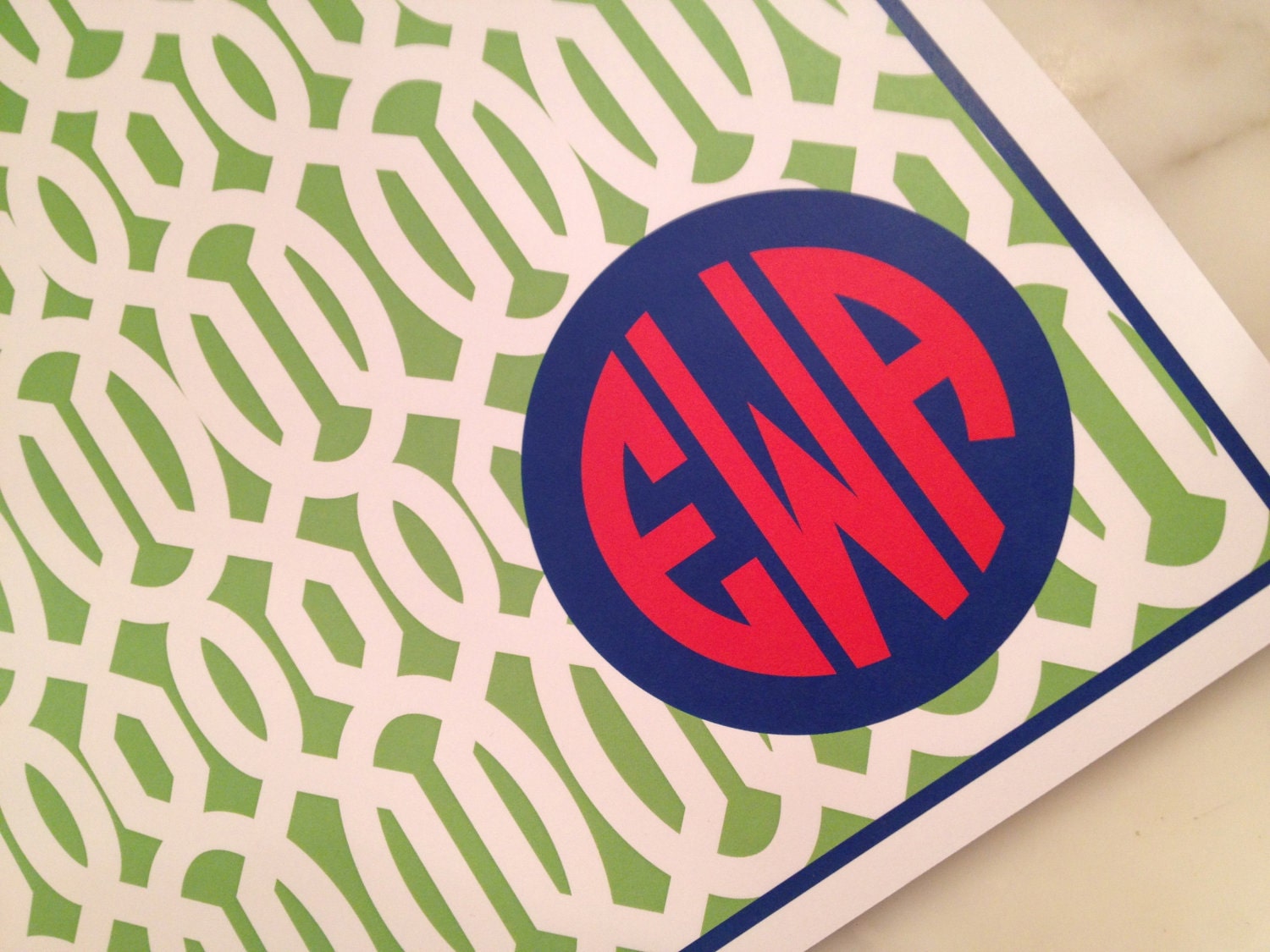 customized paper placemats - 50 sheets per pad
