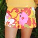 Teen's Vintage Hawaiian Print Drawstring Shorts