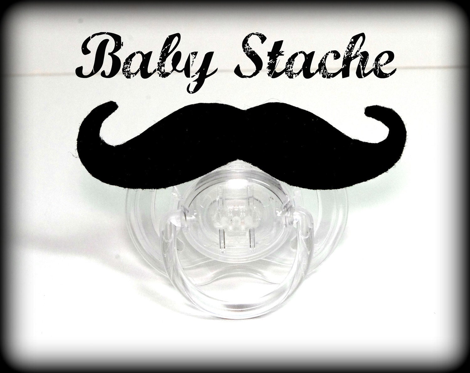 Mustache Pacifier - Baby Mustache - The Handlebar