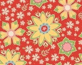 Cotton Fabric Red /Riley Blake - Red Delighted Main