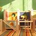 Modular wooden dollhouse/playhouse (Basic Kit) for girls and boys.