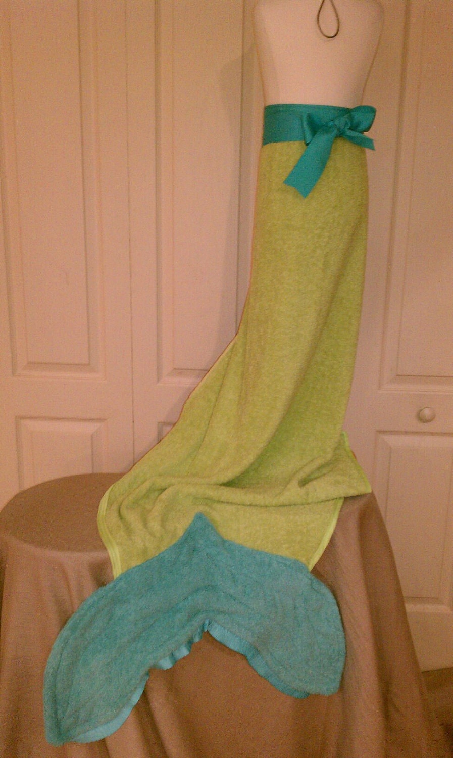 Mermaid Towels by BananaBreadBaby on Etsy