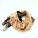 Women felted scarf cobweb felt wool silk shawl - brown beige - boho - Mothers day gift  - natural neutral - autumn scarf
