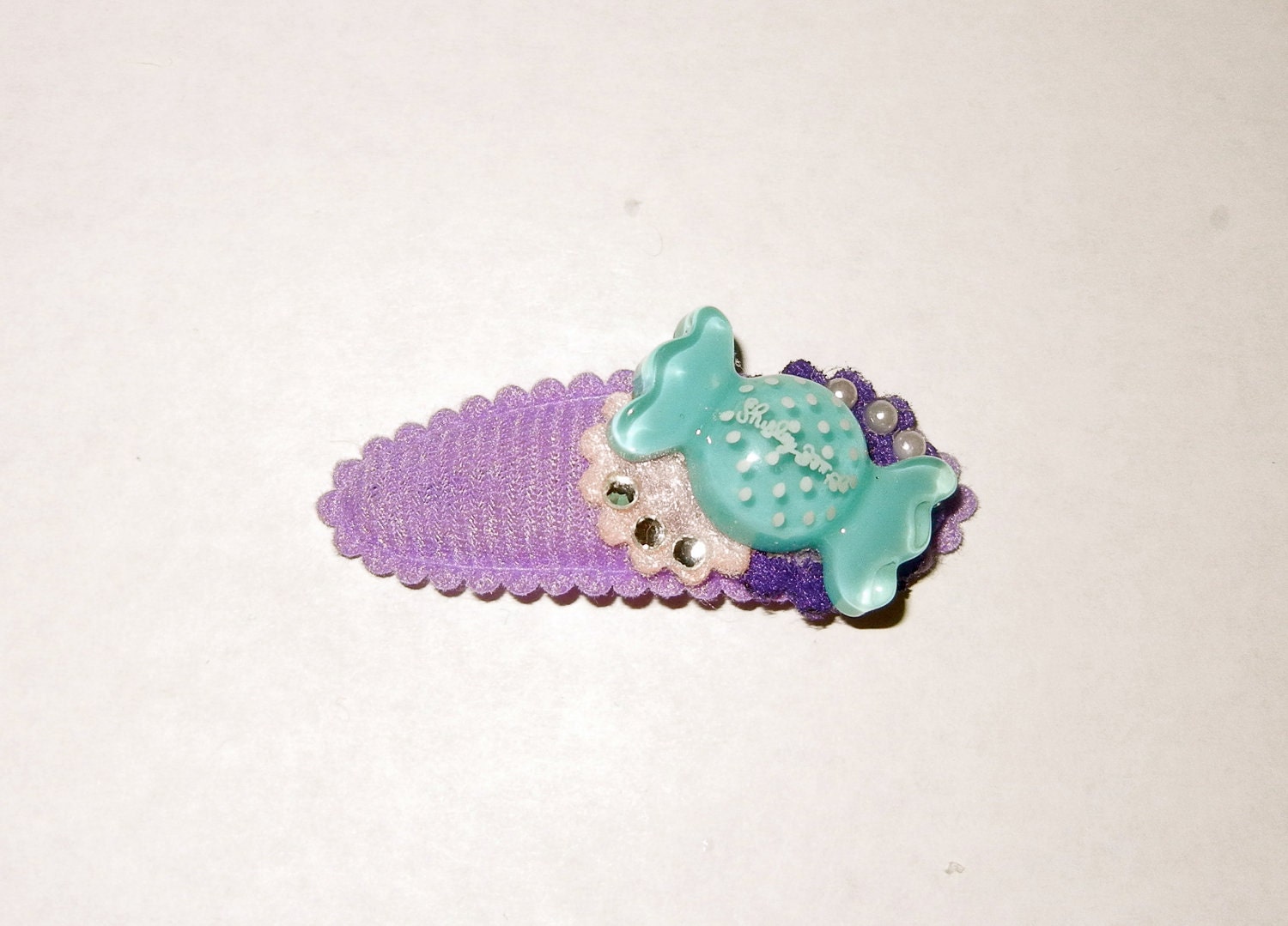 Embellished Kawaii Candy Snap Clip