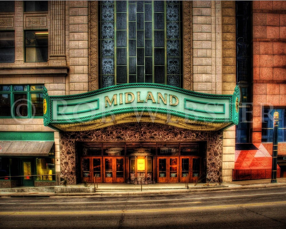 Midland Theater Kansas City 8x10 Fine Art HDR by RobWebsterPhoto
