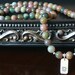 108 Jasper Chakra Healing Mala - Necklace and Wrap Bracelet - Yoga, Buddhist, Meditation, Prayer Beads, Jewelry - Free Shipping Etsy