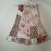 Girl's Tiered Patchwork Look Skirt: Patchwork and Ruffle Child's Skirt/ Prairie Long Skirt