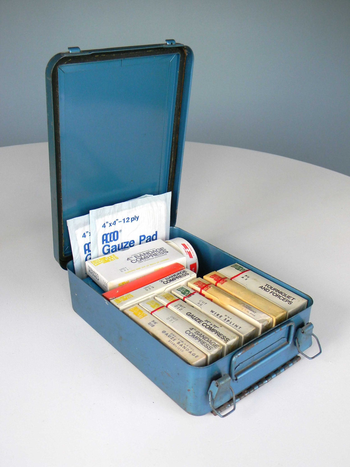 Vintage First Aid Kit Mines Service