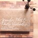 Woodland Wedding Custom Hand Written Address Envelopes