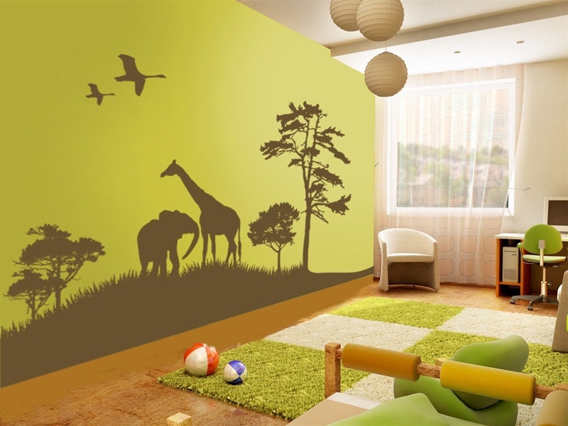 animals wall