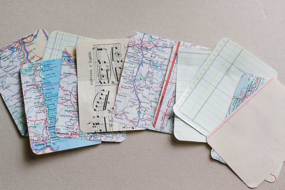 10 pack of Journal Cards perfect for Project Life
