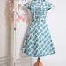 Apple Print Tea Dress