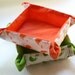 Fabric basket - Bread basket - tea basket