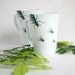 PORCELAIN MUG with beetles screen printed