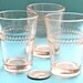 Vintage Pink Depression Shot Glasses