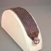 Beadwoven Bracelet of Lavender AB using Herringbone Stitch