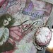 BEAUTIFUL LIFE altered collage Victorian journal, poetry book or sketchbook, hardbound and one of a kind