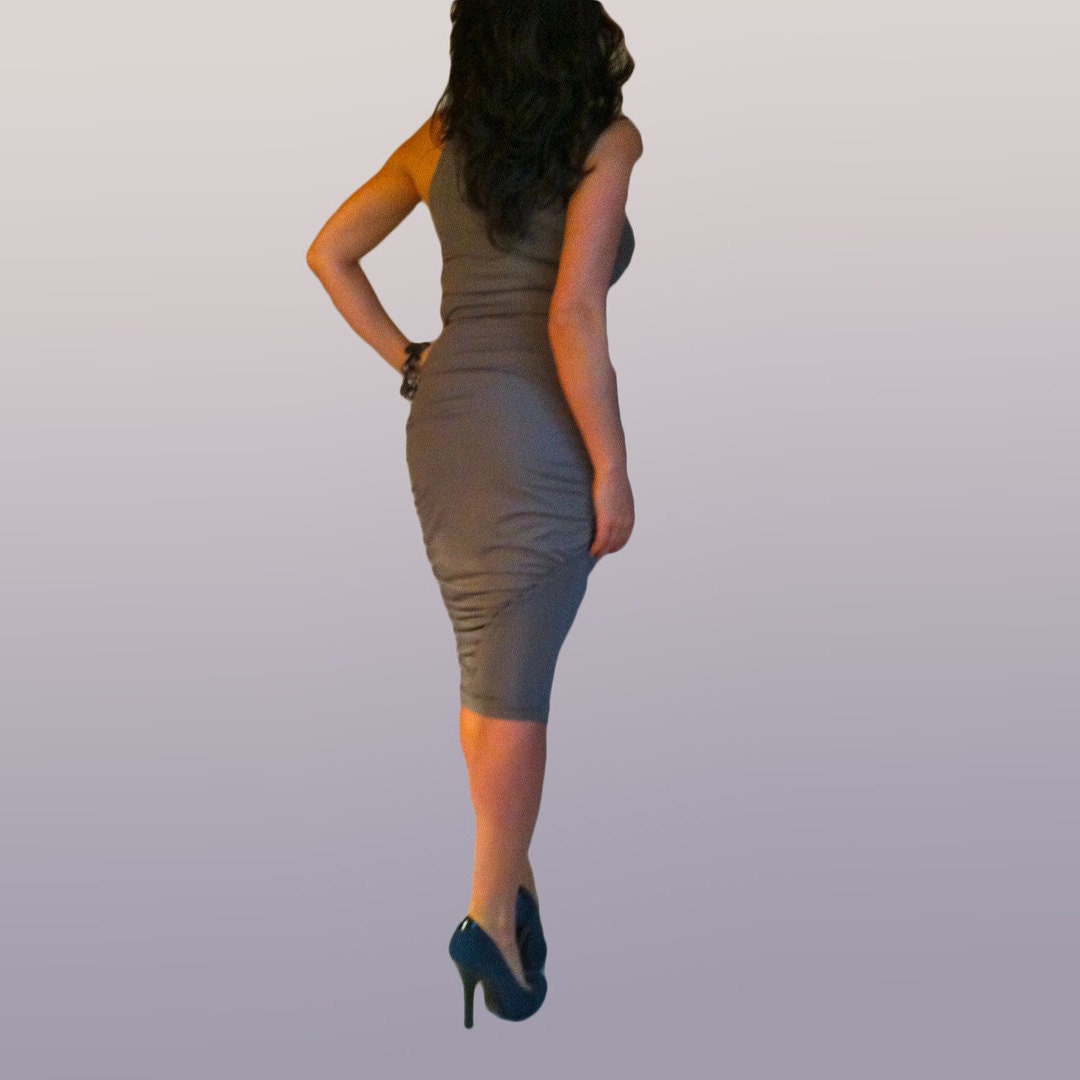 Sexy Halter Dress Soft Cotton with Elastane