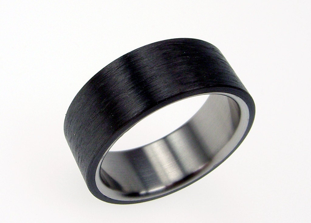 Carbon Fiber and Titanium ring