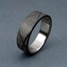 Carbon Fiber and Titanium ring -- Helix Pattern