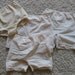 Lot of 4 Size MED Vintage CABERNET / VASSARETTE High Waisted Nude Panties / Bloomers