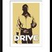 Drive- Movie Poster- 11x17- retro, minimalist, fan art, geek, geekery