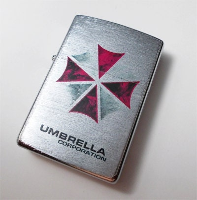 Resident Evil Umbrella Corp Oil Flip Top Lighter