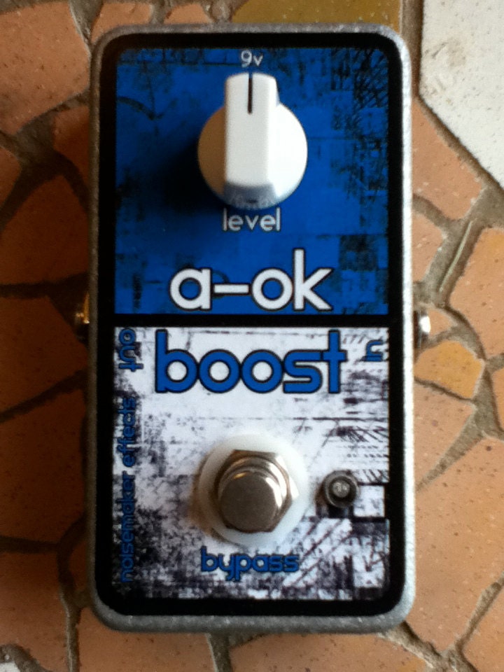 Noisemaker Effects A-OK Boost Line Booster Pedal