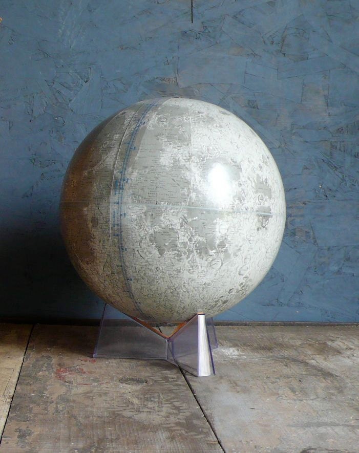 12 inch Rand McNally Moon Globe. Perfect condition.