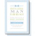 Little Man Bow Tie Baby Shower Invitations