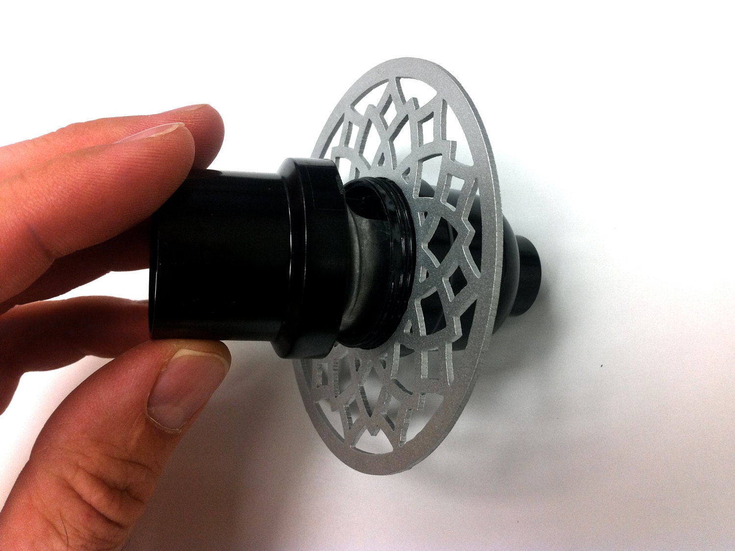 5 Pack, Custom Aluminum Lids For Mason Jar Pendant Lighting & Chandeliers, Includes Compatible Phenolic Lamp Sockets