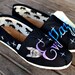 Custom Hand-painted German Shepherd TOMS shoes