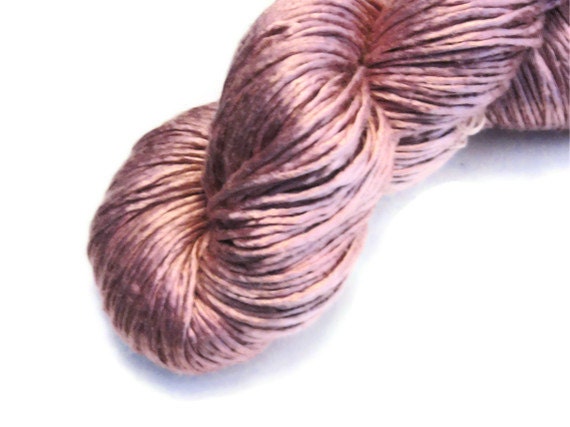 Worsted Weight Silk Yarn, Duke Silk, Onion, Pink