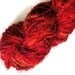 Recycled Sari Silk Yarn Red Crimson