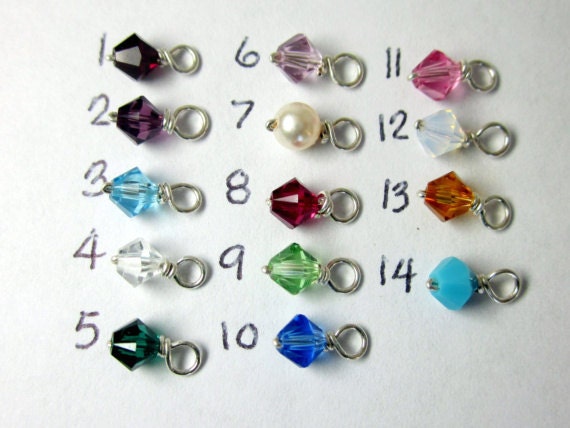 Minimalist Custom Birthstone Necklace in Sterling Silver - Turquoise For December