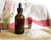 French Lavender Essential oil and dead sea salt rock set for your luxurious bath
