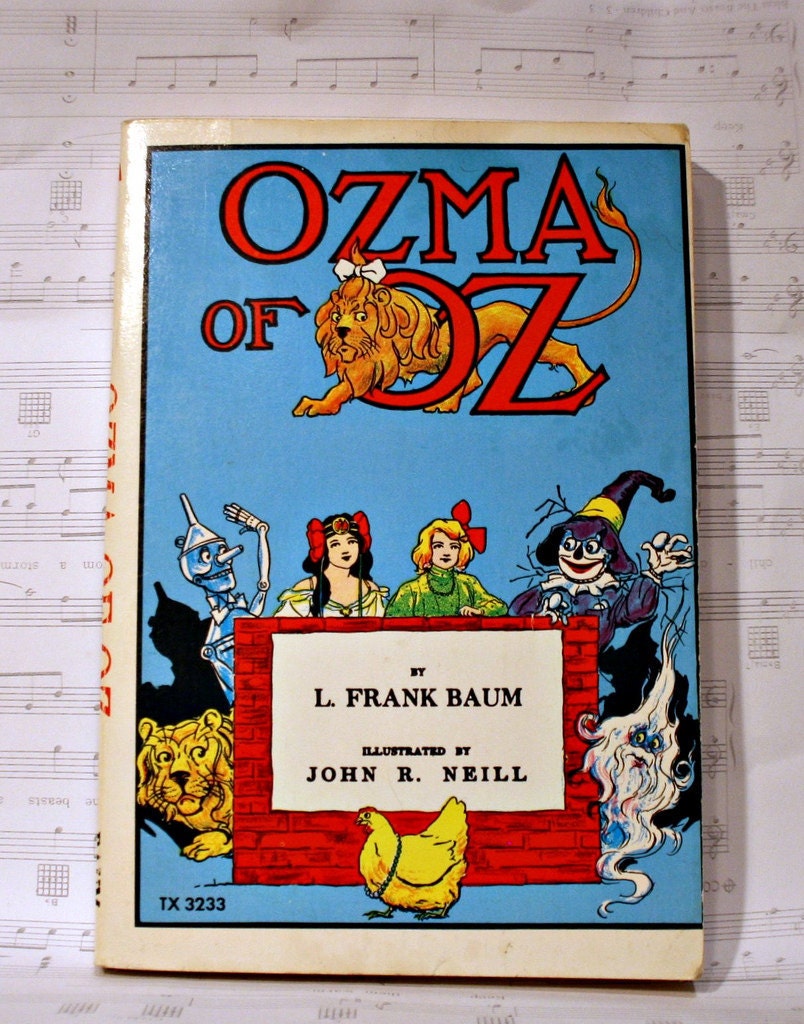 Ozma of Oz - L. Frank Baum - Illustrated Vintage Children Book