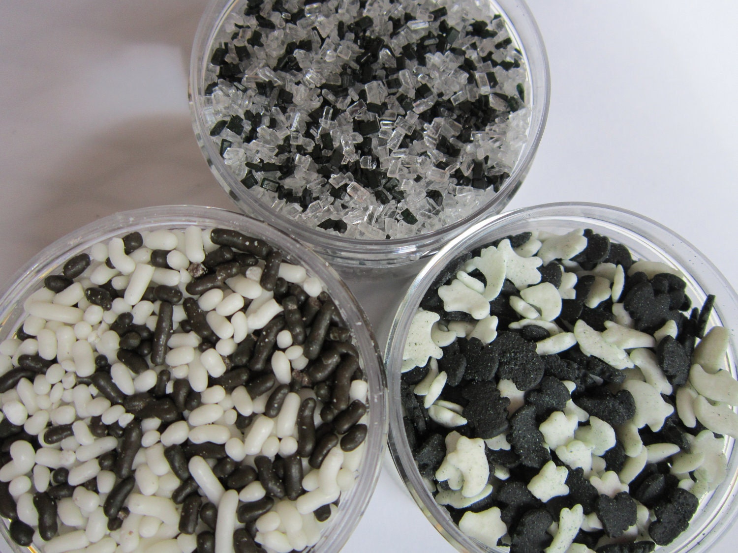 Black Bat White Ghost Halloween Sprinkles Il_170x135