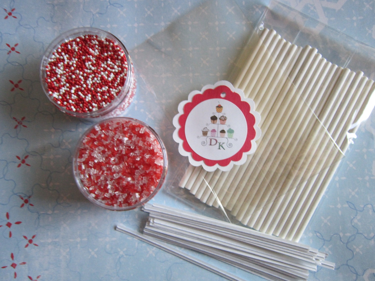 Red and White Valentine Cake Pop Kit Il_170x135