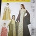 Renaissance Medieval Costume Kids McCalls 6376 Sizes 3-8