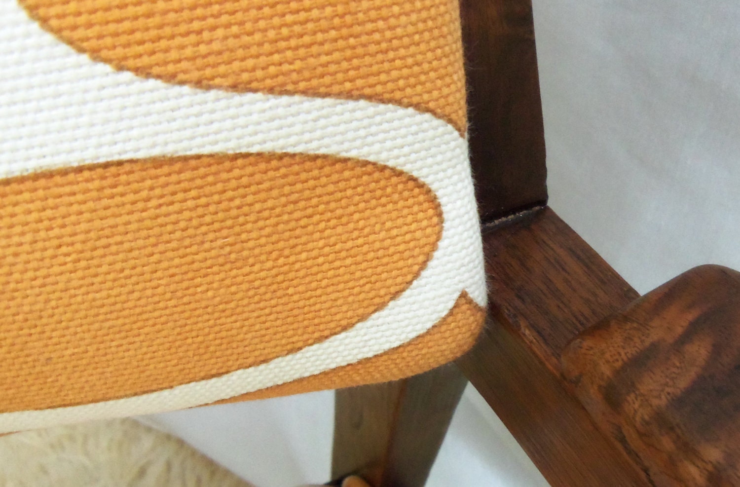 Mid Century Modern Walnut Chair Vintage Danish Retro Treasury Item