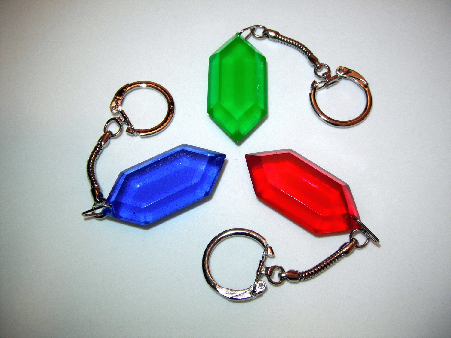 Rupee Keychains Pack (3) from Legend of Zelda