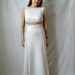 Vintage wedding dress / evening dress (size small/medium)